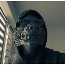 Aldım Geldi Kurt Maskesi Plastik Aparat