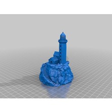 Aldım Geldi Tealight Için Bir Rock Remix Deniz Feneri Plastik Aparat