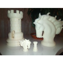 Aldım Geldi Dalgalı Saçlarla Mükemmel At Kafa Plastik Aparat