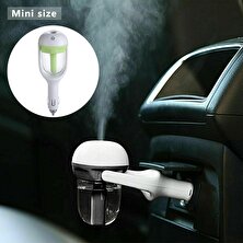 Araba Nemlendirici Mini Oto Hava Arıtma Aroma Difüzör Aromaterapi Mist Yeşil