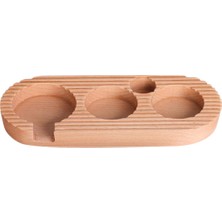 Kahve Deperve Tutucu Manuel 51MM 4 Yuvaları Presser Mat Kahve Makinesi Için 58MM