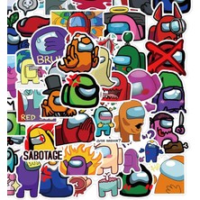50 Adet Arasında Çıkartmalar Karikatür Sevimli Vinil Dizüstü Kaykay Stil 3 Için(Yurt Dışından)