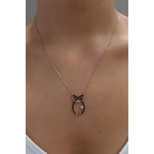 Fiyonk Kuyumculuk 14 Ayar Altın Baykuş Kolye