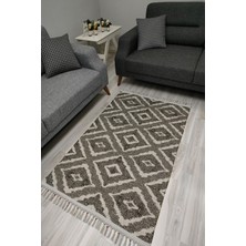 Kilim Home Cotton Serisi Dekoratif Dokuma Taban Saçaklı Kilim