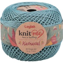 Knit Me Karnaval El Örgü Ipi Pastel Mavi 02245 50 Gr.