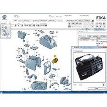 Parça Deponuz Jetta (2006 -- 2010) Arka Havalandırma Izgarası 1K0819203