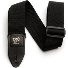 Ernie Ball P04037 - Siyah Polypro Gitar Askısı