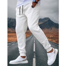 Amor Man 4 Iplik Çok Kalın Şardonlu Pamuk Dokuma Tam Kışlık Yeni Trend Dış Mekan Erkek Eşofman Altı