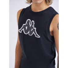 Kappa Logo Dwal Erkek Siyah Regular Fit Tişört