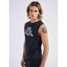 Kappa Logo Dwal Erkek Siyah Regular Fit Tişört