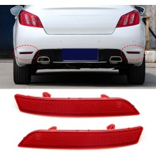 Shuai Yan Peugeot 508 508 Için Arka Tampon Reflektör Işık 2010 2011 2012 2013 2014 Arka Tampon Işıkları Çubuğu Uyarı Lambası (Yurt Dışından)