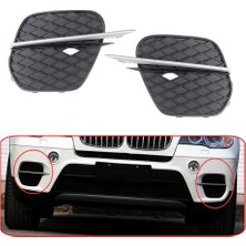 Shuai Yan 1 Çift Ön Tampon Grille Kapak Grill Trim -Bmw X5 E70 2011-2013 51117222859 51117222860 (Yurt Dışından)