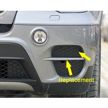 Shuai Yan 1 Çift Ön Tampon Grille Kapak Grill Trim -Bmw X5 E70 2011-2013 51117222859 51117222860 (Yurt Dışından)