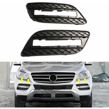 Shuai Yan 1 Çift Ön Tampon Sis Sürüş Farı Izgara Kapağı 1668842122 1668842222 Mercedes ML350 ML550 12-15 (Yurt Dışından)