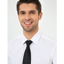 Pierre Cardin Erkek Beyaz Slim Fit Uzun Kollu Klasik Gömlek 50251670-VR013