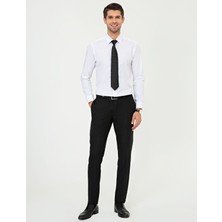 Pierre Cardin Erkek Beyaz Slim Fit Uzun Kollu Klasik Gömlek 50251670-VR013