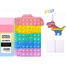 Tianyeda Bubble Fidget Notebook Pop Fidget Oyuncaklar Stresi Azaltan Defter