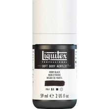 Liquitex : Professional Soft Body : Akrilik Boya : 59 ml : Ivory Black 244 S1
