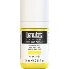 Liquitex : Professional Soft Body : Akrilik Boya : 59 ml : Yellow Light Hansa 411 S1