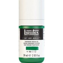 Liquitex : Professional Soft Body : Akrilik Boya : 59 ml : Transparent Viridian Hue 327 S2