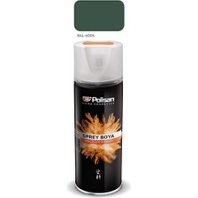 Aliden Polisan Akrilik Sprey Boya Yosun Yeşili Hobi El Sanatları Ahşap Metal Cam Seramik Plastik Kağıt Karton