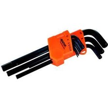 Rico 013-RC0215 - 9 Parça Düz Uzun Allen Anahtar Takımı