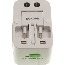 Epazzar Universal Fiş Piriz Çevirici Adaptör Çoklu Priz Çevirici Adaptor