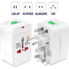 Epazzar Universal Fiş Piriz Çevirici Adaptör Çoklu Priz Çevirici Adaptor