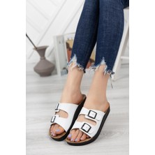 Stwenn Kadın Terlik Yazlık Rahat Taban Ev Plaj Günlük Terlik