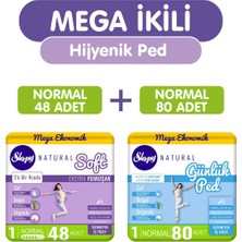 Mega Ikili (Mega Fırsat Soft Normal 48’li Hijyenik Ped + Mega Günlük Normal 80’li Hijyenik Ped)