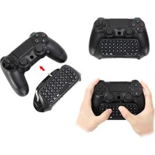 Shuai Yan Ps4 Denetleyici Klavye Için Ps4 Kablosuz Mini Bluetooth Klavye Gamepad Chatpad Mesaj Klavye Ps4/ps4/ince/ps4 (Yurt Dışından)