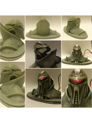 Aldım Geldi Battlestar Galactica Cylon Büstü Plastik Aparat