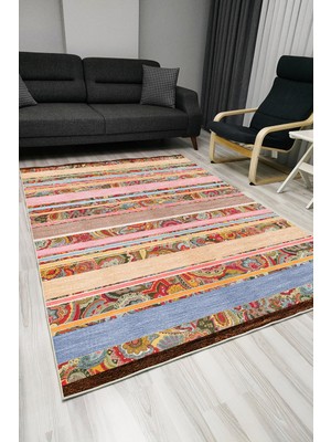 Kilim Home Bable Serisi Dekoratif  Pamuk Kaymaz Taban Halı 1010