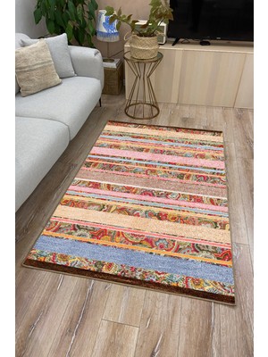 Kilim Home Bable Serisi Dekoratif  Pamuk Kaymaz Taban Halı 1010