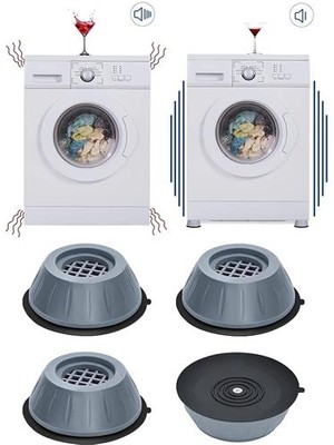Mcm Homecare Major Makine Titreşim ve Sallantı Önleyici Kauçuk Seti 715742