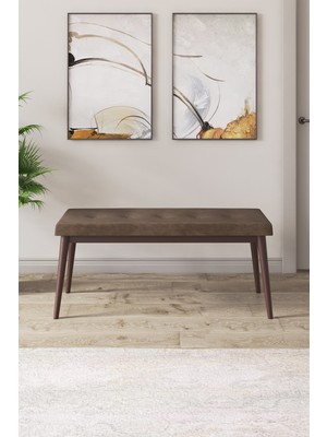 Canisa Concept Arwen Serisi Bench Gürgen Tam Isleket  Babyface Kumaş  Ceviz Ayak