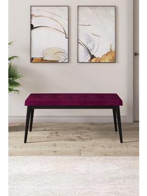 Canisa Concept Arwen Serisi Bench Gürgen Tam Isleket  Babyface Kumaş  Siyah Ayak