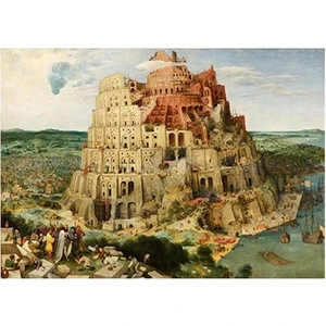 Deniz Çerçeve Pieter Brueghel - Babil Kulesi Tablo-Çerçevesiz - 70X100