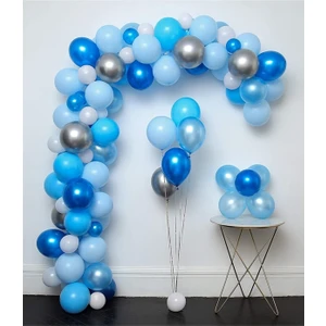 Parti Furyası Frozen Parti Süsleri Elsa Parti Malzemeleri Karlar Kraliçesi Tema  Balon Zincir Set