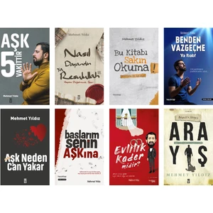 Mehmet Yıldız Aşk 5 Vakittir Seti 8 Kitap