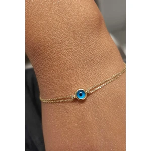 Fiyonk Kuyumculuk 14 Ayar Altın Göz Bileklik