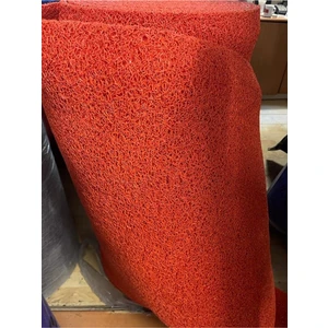 Kıvırcık Paspas  Kaymaz Paspas 14 Mm Turuncu Yolluk Antibakteriyal Hijyenik