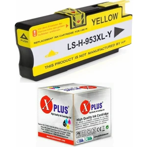 953XL F6U18AE 7720 Uyumlu Sarı Muadil Kartuş 1.500 Sayfa 
