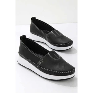 Siyah Leather Kadın Casual Ayakkabı K019080085