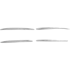 Shuai Yan Krom Ön Tampon Alt Izgara Çerçevesi Sis Aydınlatma Koruması Trim Mercedes Benz C-Class W206 2021 2022 Rüzgar Bıçağı Sticker (Yurt Dışından)