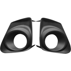 Shuai Yan 2011-2013 Toyota Corolla Için Sis Farı Trim Seti Sol ve Sağ Siyah Plastik 2 Adet (Yurt Dışından)