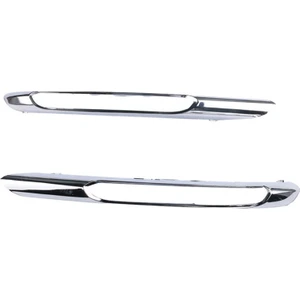 Shuai Yan 2 Adet Ön Tampon Sis Farı Izgarası Krom Trim Kalıplama Sol Sağ Mercedes Benz Için W212 09-12 2128851574 2128851674 (Yurt Dışından)