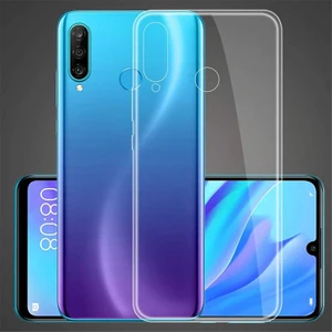 Huawei Honor 20 Lite Kılıf Ultra Şeffaf Elastik Kılıf Renksiz