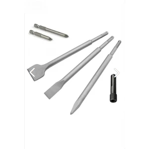 Beton Kırma Delme Sds Plus Uç Bits Adaptörlü Keski Murc Uç Takımı 6 Parça