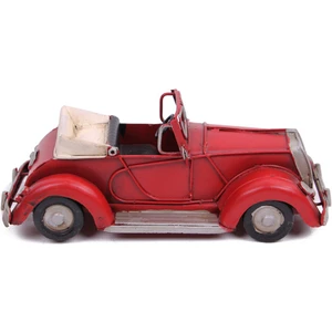 Antik Süs Dekoratif Metal Antika Model Yarış Arabası